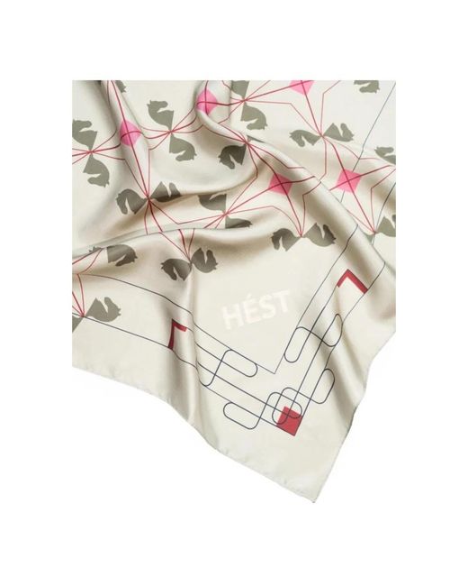 Hèst Natural Silk Scarves