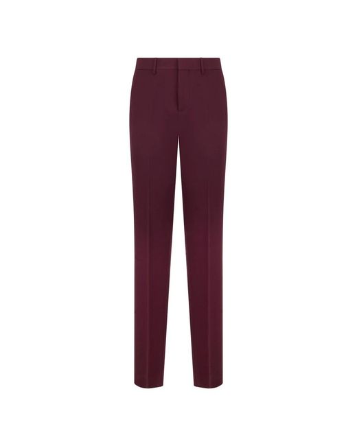 Moschino Klassieke Slim Fit Broek in het Purple voor heren