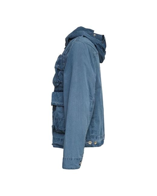 C P Company Blue Light Jackets for men