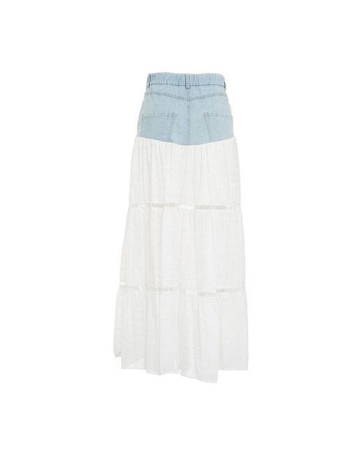 Kaos Blue Maxi Skirts
