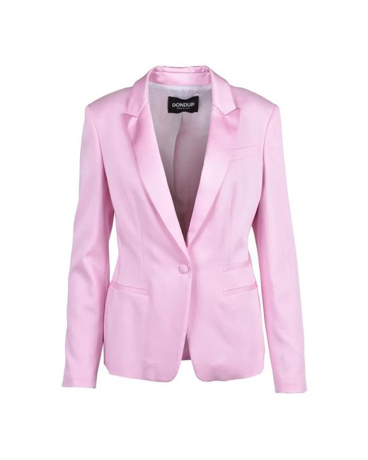 Dondup Giacca Sfiancata in het Pink