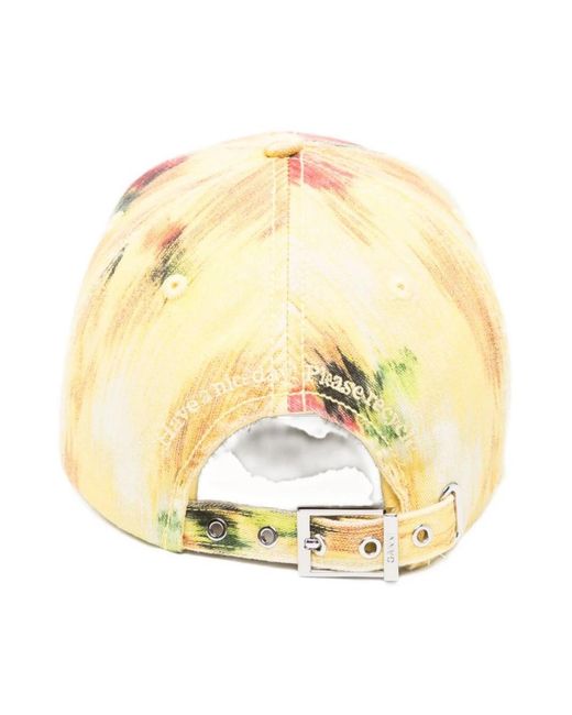 Ganni Metallic Hats & Caps