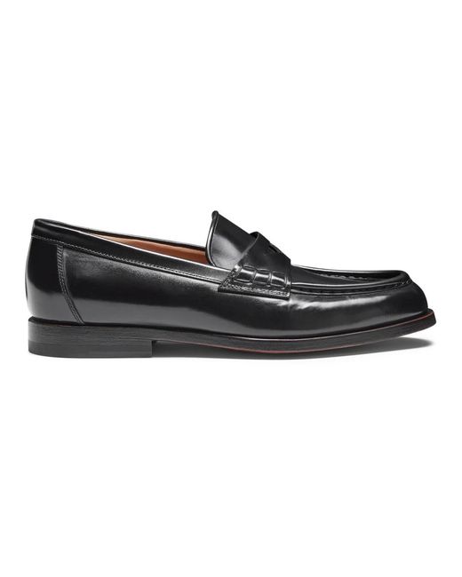 Santoni Blue Mokassin