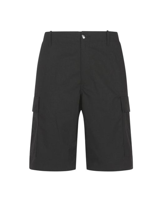 KENZO Black Casual Shorts for men