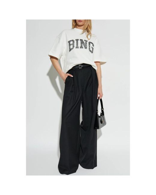 Anine Bing T-Shirts in het White