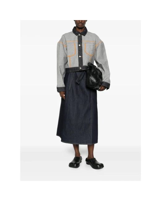 Moschino Gray Light Jackets