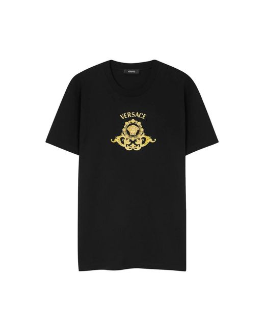 Versace T-Shirts in het Black voor heren