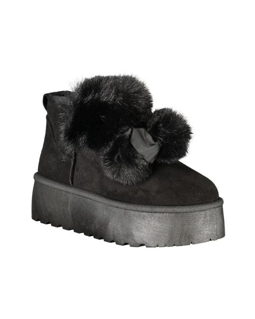 Laura Biagiotti Black Winter Boots