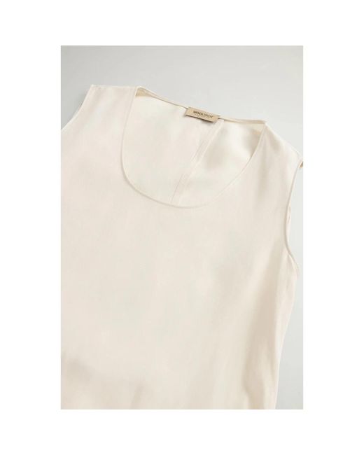 Woolrich Natural Midi Dresses