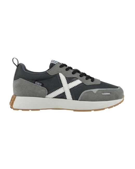 Munich Gray Sneakers for men