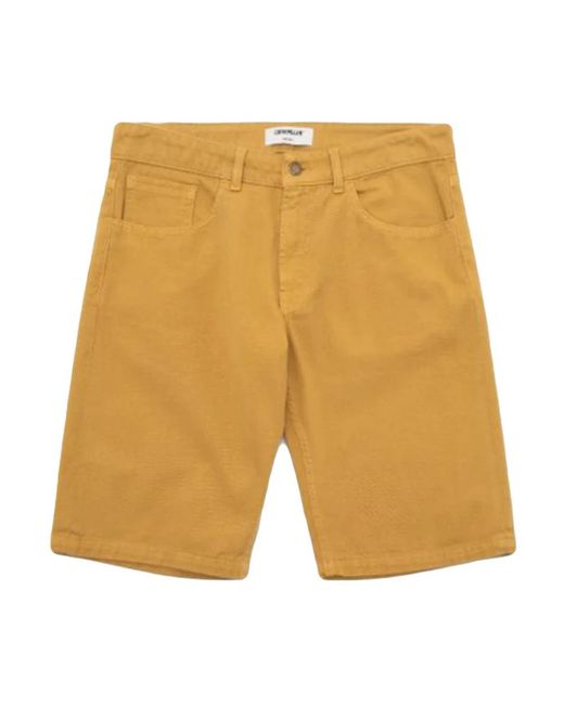 Caterpillar 5 Pockets Short in het Yellow voor heren