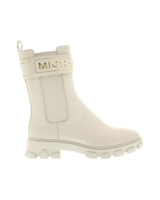 Michael Kors Natural Chelsea Boots