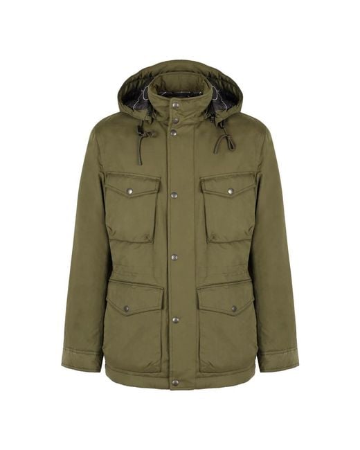 Woolrich Green Winter Jackets for men