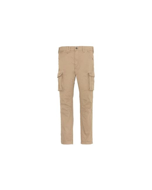Schott Nyc Cargo hose mit vielen taschen in Natural für Herren