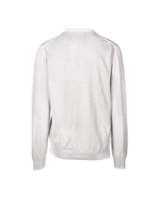 V-Neck Knitwear Dondup de hombre de color White