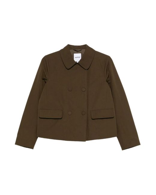Light Jackets Aspesi de color Green