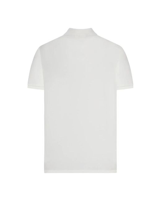 C P Company White Polo Shirts for men