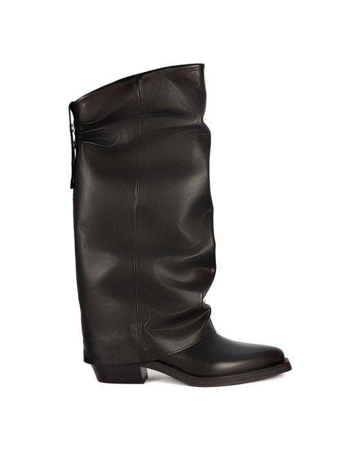 Cowboy Boots Ash en coloris Black