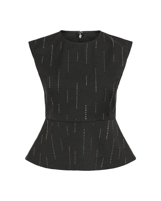 Gestuz Tops ,Zwart ,Sleeveless Tops in het Black