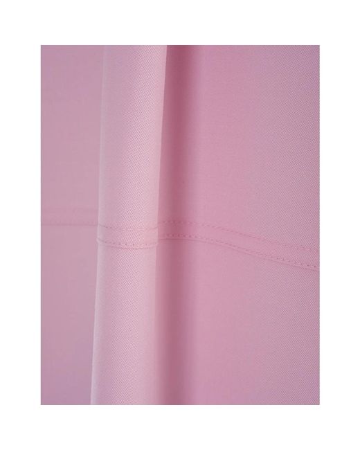 Alexander McQueen Pink Rosa woll mini hemdblusenkleid