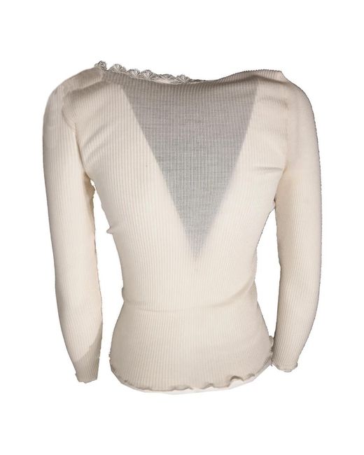 Lisanza Gray Round-Neck Knitwear