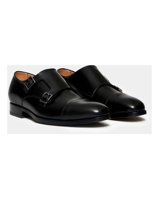 Ortigni Black Business Shoes for men
