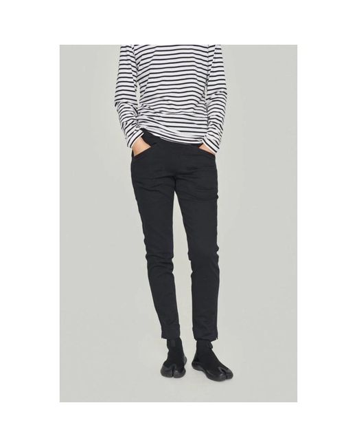 Bitte Kai Rand Black Slim-Fit Trousers