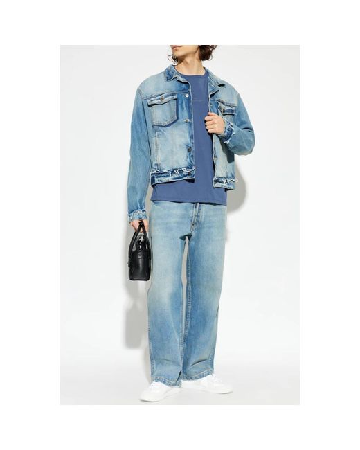 Maison Margiela Blue Denim Jackets for men