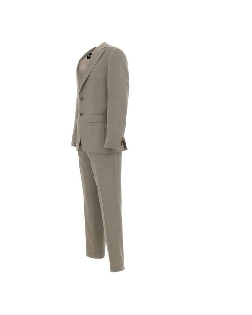 Single Breasted Suits HUGO de hombre de color Gray