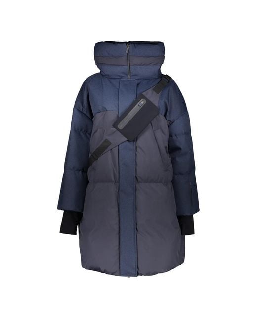Down Coats Herno de color Blue