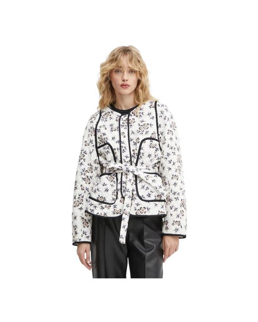 Munthe Saiko Jacket in het White