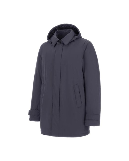 Herno Blue Winter Jackets for men