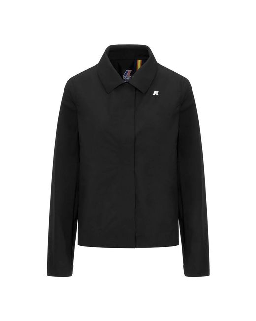 K-Way Black Light Jackets