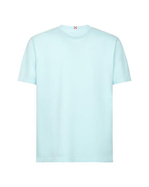 Mc2 Saint Barth Blue T-Shirts for men