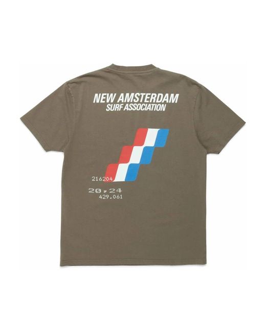 New Amsterdam Surf Association Green T-Shirts for men