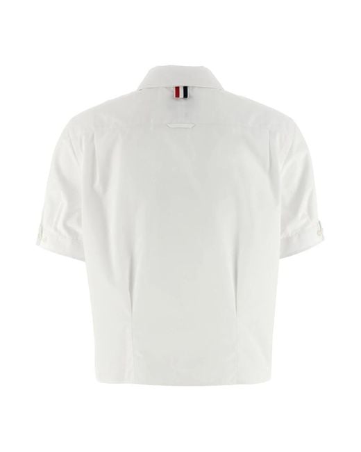 Thom Browne White Blouses