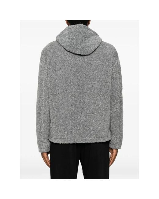Zip-Throughs Herno de hombre de color Gray