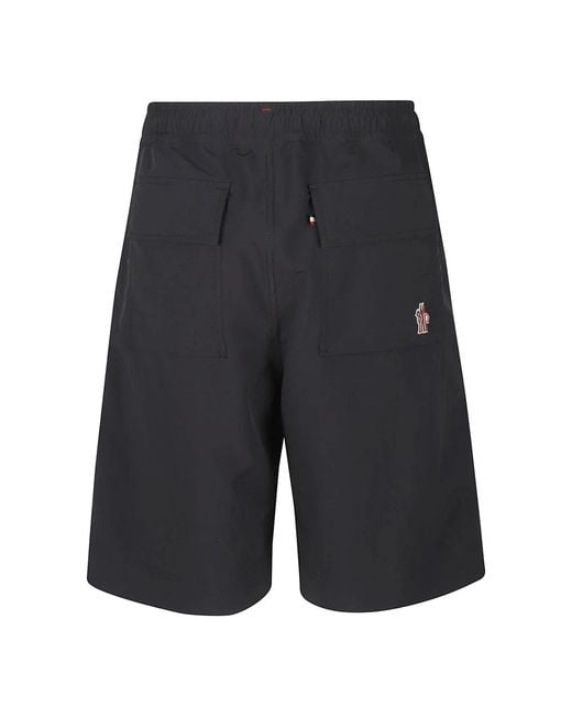 Moncler Gray Casual Shorts for men