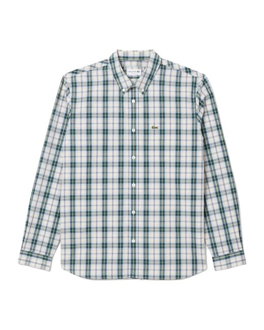 Lacoste Blue Casual Shirts for men