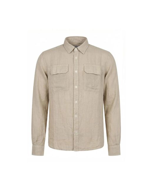 C P Company Natural Casual Shirts for men