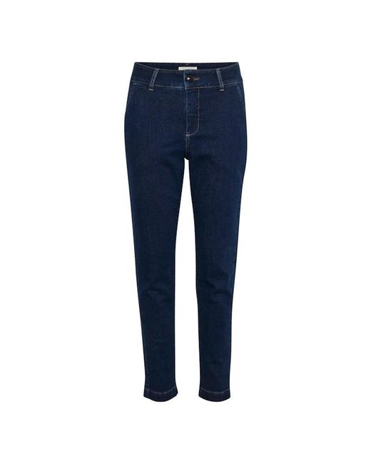 Part Two Blue Slim-Fit Jeans
