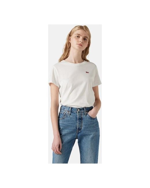 Levi's Perfect Tee in het White