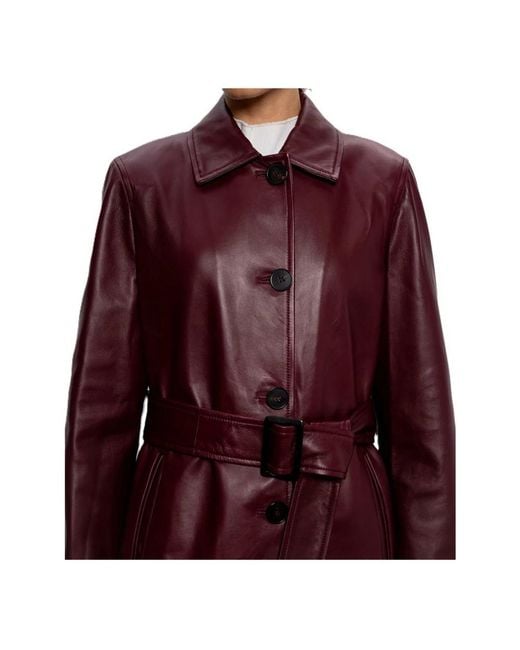 Max Mara Purple Light Jackets