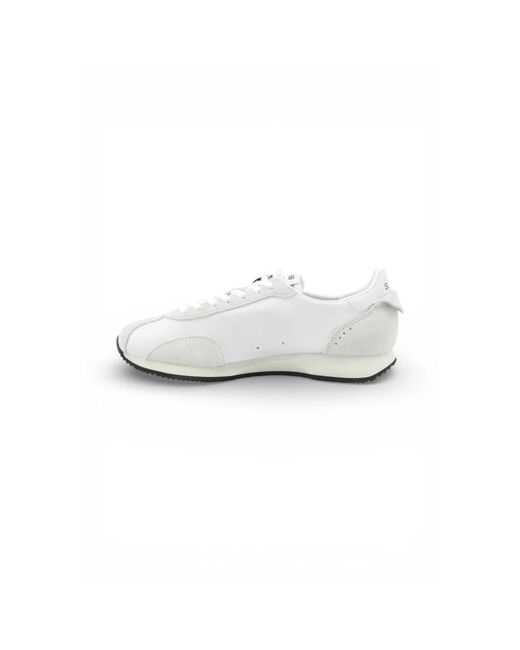 Sun 68 White Sneakers