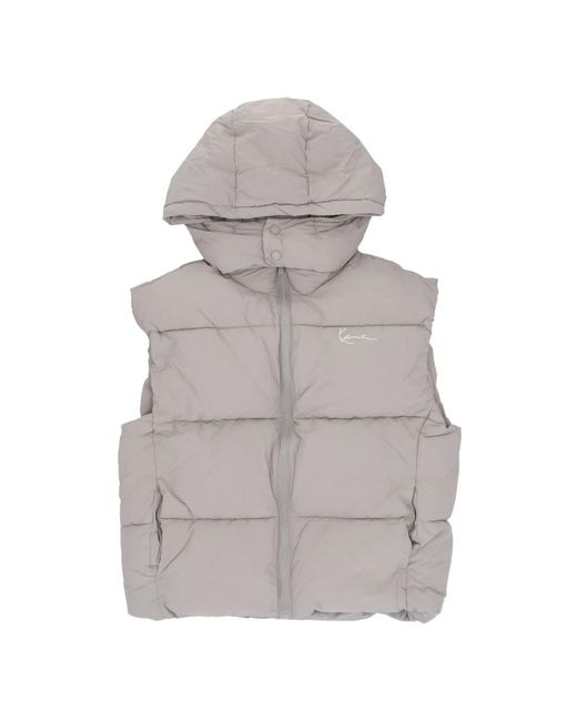 Vests Karlkani de hombre de color Gray
