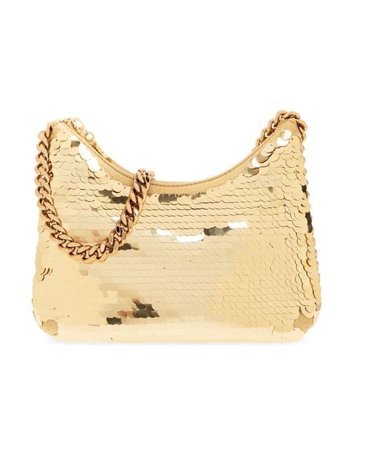 Shoulder Bags di Stella McCartney in Metallic