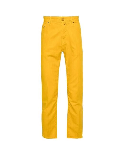 Jacob Cohen 5-pocket-hose in maisgelb in Yellow für Herren