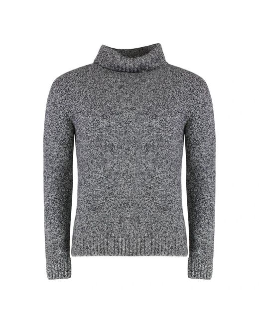 Moorer Gray Turtlenecks for men