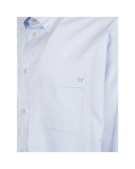 Valentino Garavani Blue Casual Shirts for men