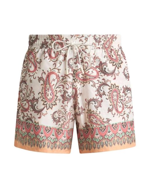 Etro Red Beachwear for men